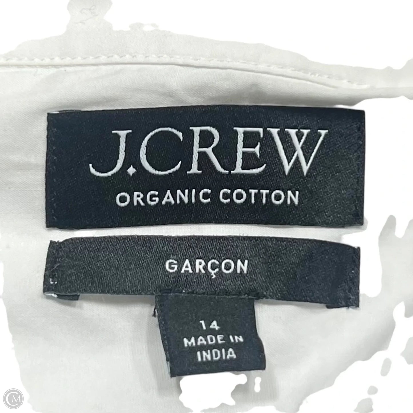 Top Long Sleeve By J. Crew In White, Size: L