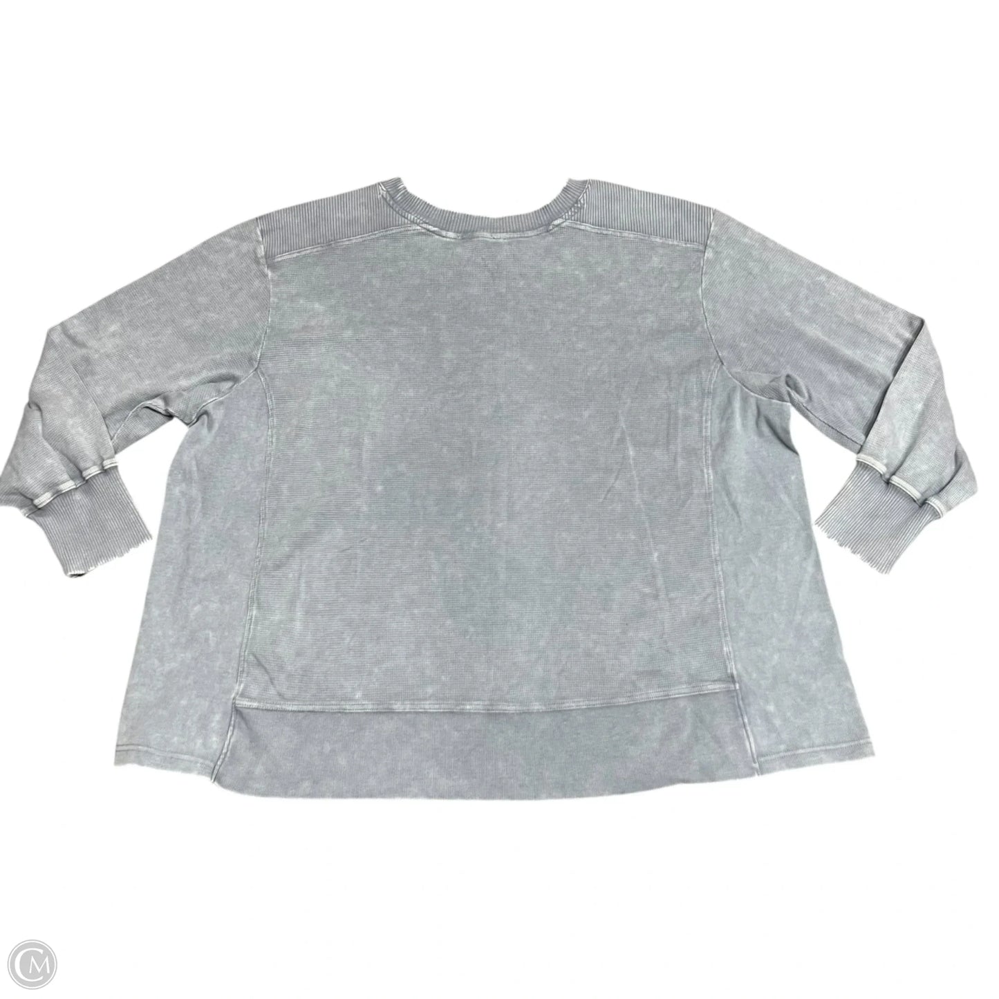 Top Long Sleeve By Jane And Delancey In Blue, Size: 3x