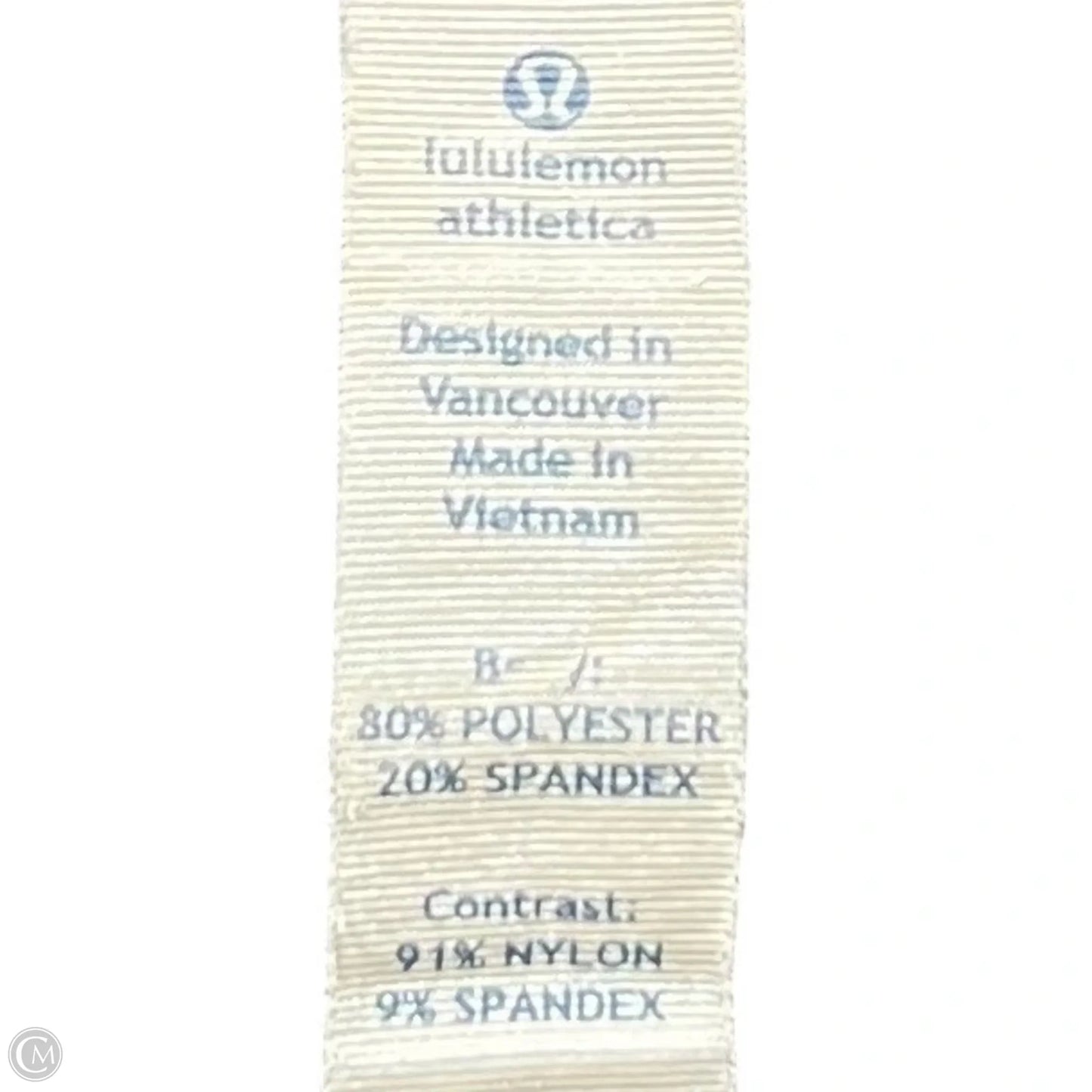 Athletic Jacket By Lululemon In Black, Size: S