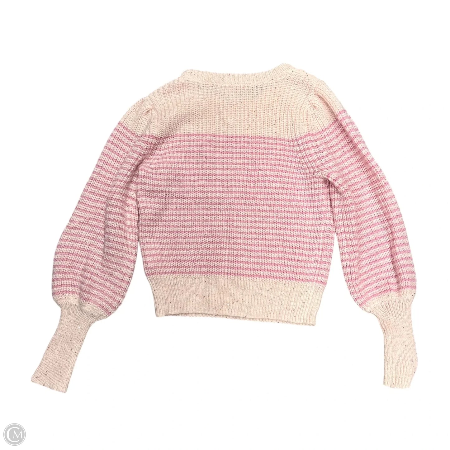 Sweater Designer By Lilly Pulitzer In Gold & Pink, Size: M