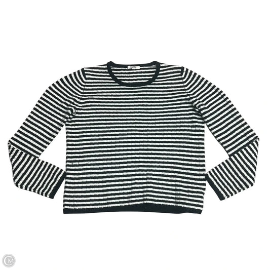 Sweater By Madewell In Black & White, Size: Xl