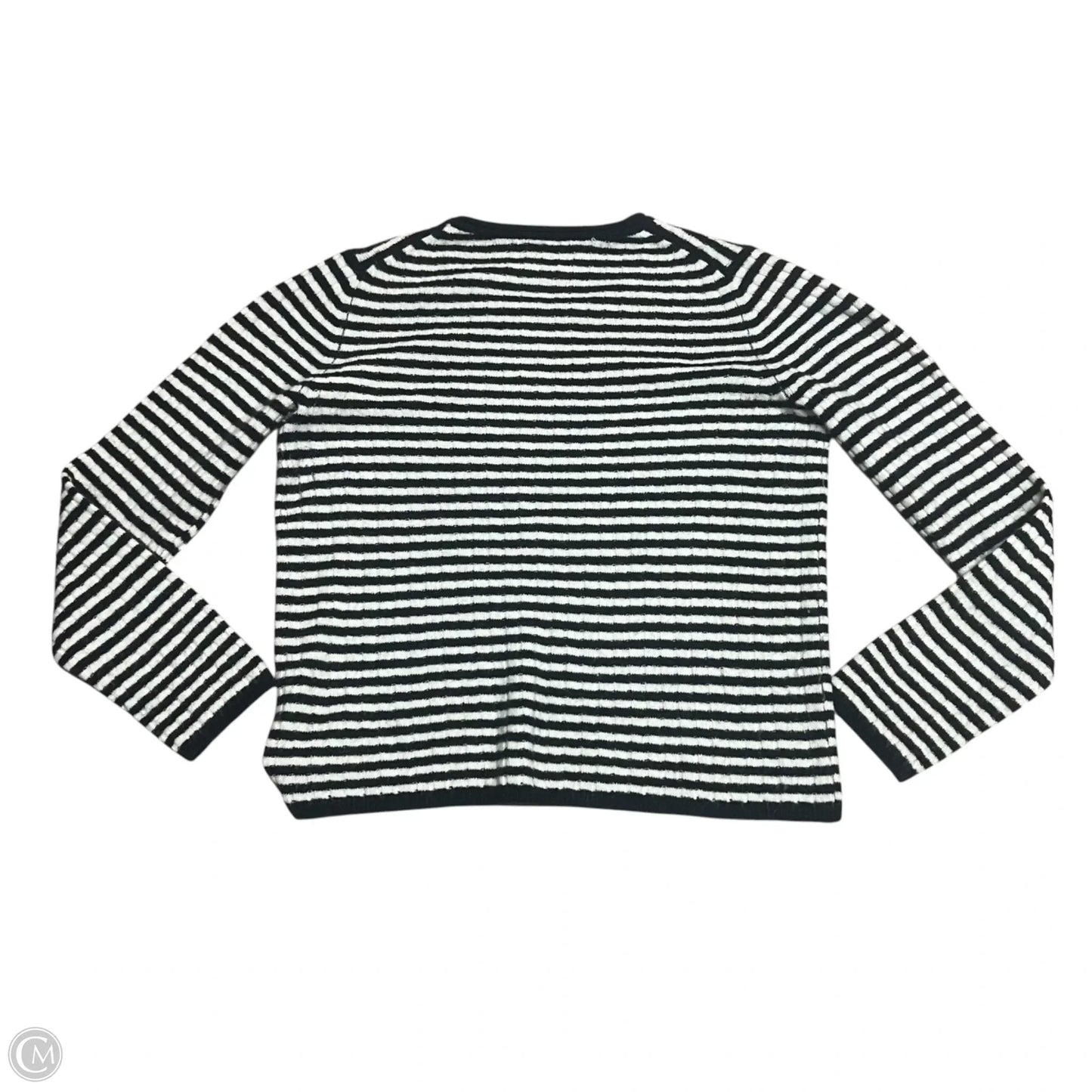 Sweater By Madewell In Black & White, Size: Xl