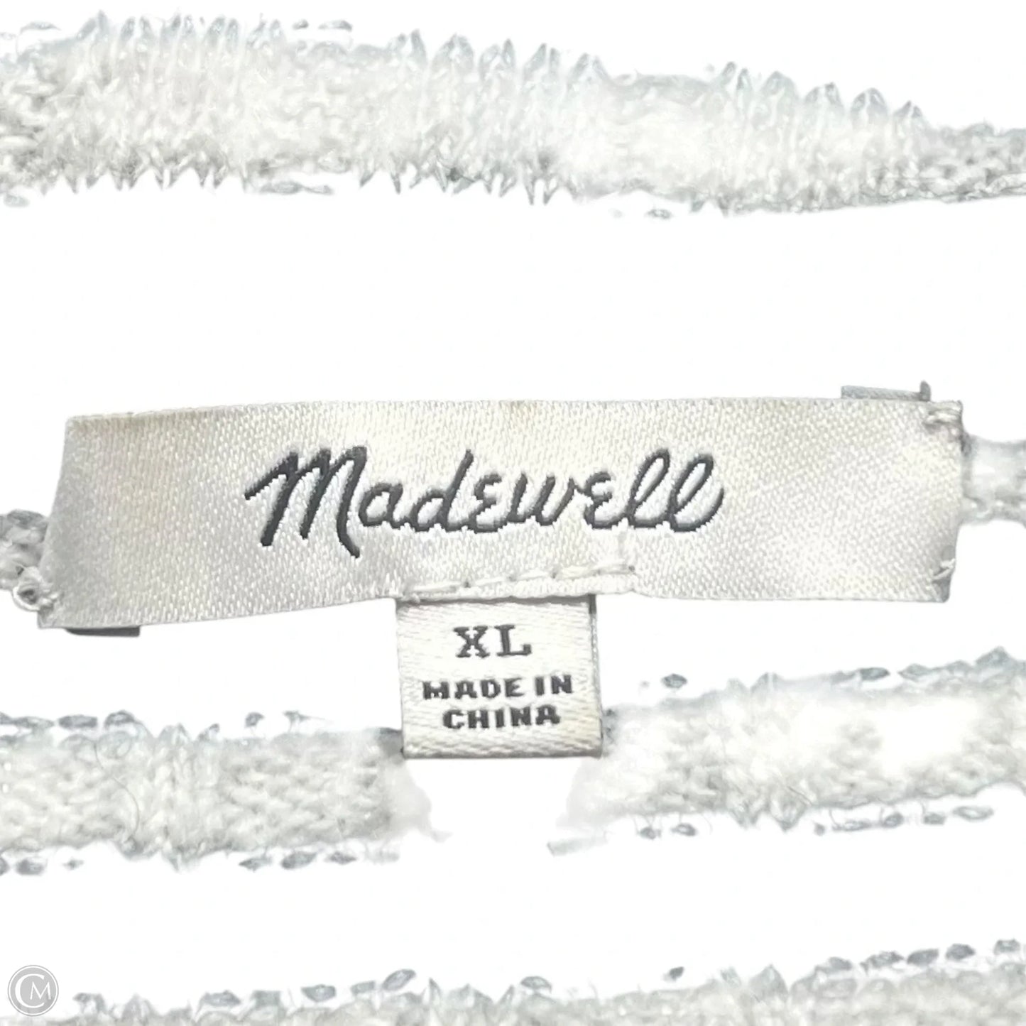 Sweater By Madewell In Black & White, Size: Xl