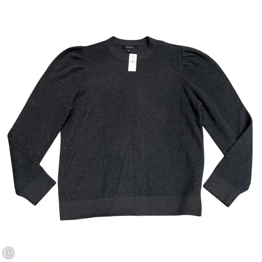 Sweater By Ann Taylor In Grey, Size: Xl