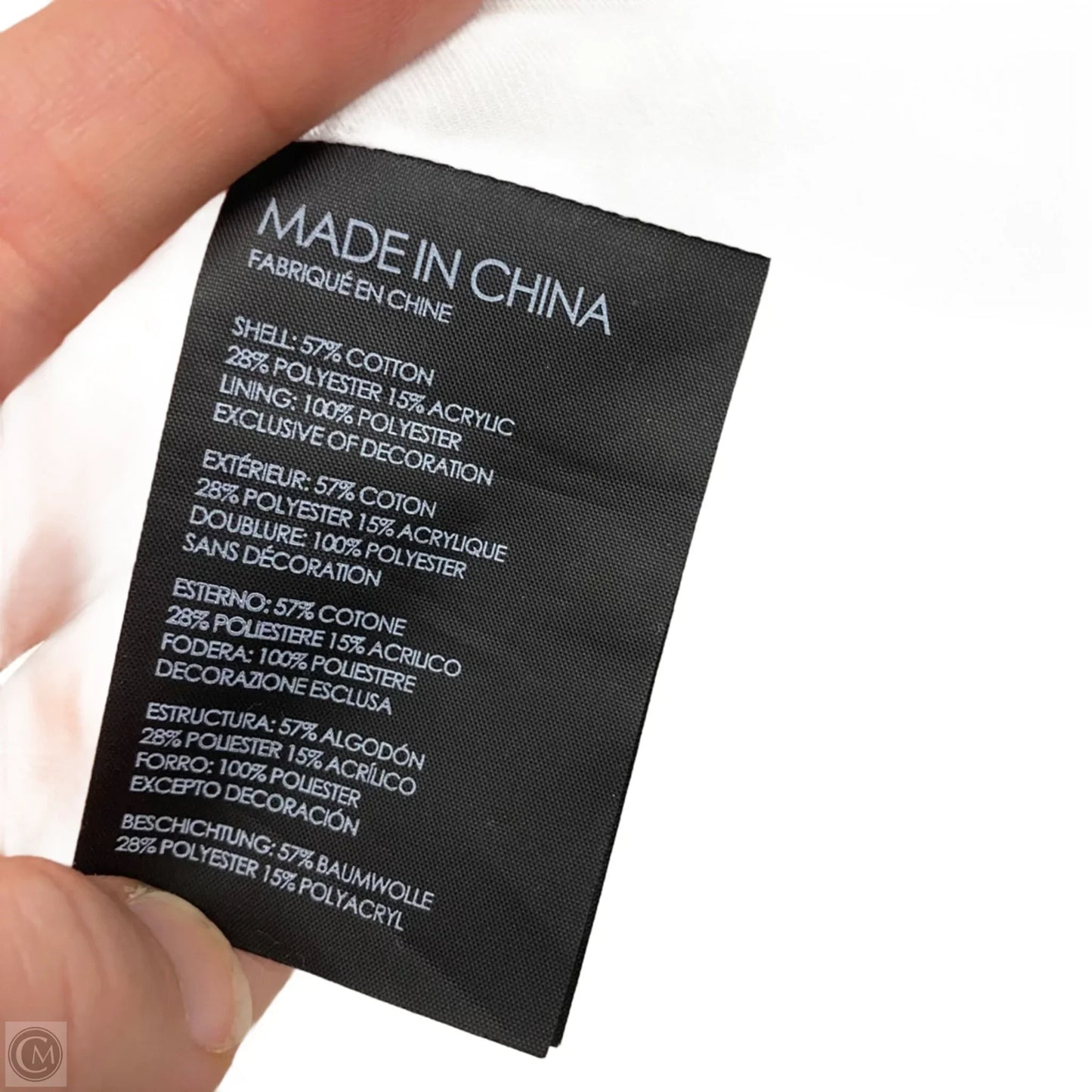 Blazer By Club Monaco In Blue & Cream, Size: Xxs