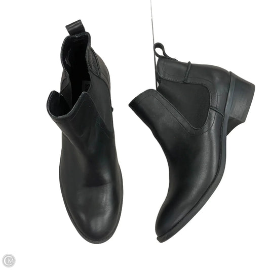 Boots Ankle Heels By Steve Madden In Black, Size: 8