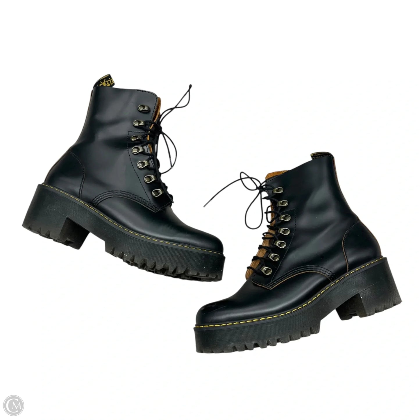 Boots Combat By Dr Martens In Black, Size: 10