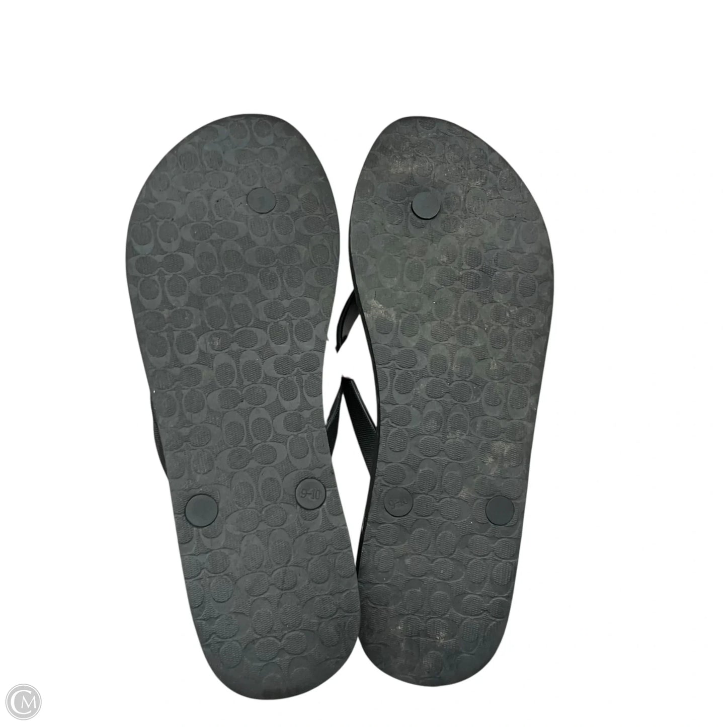 Sandals Designer By Coach In Animal Print, Size: 10