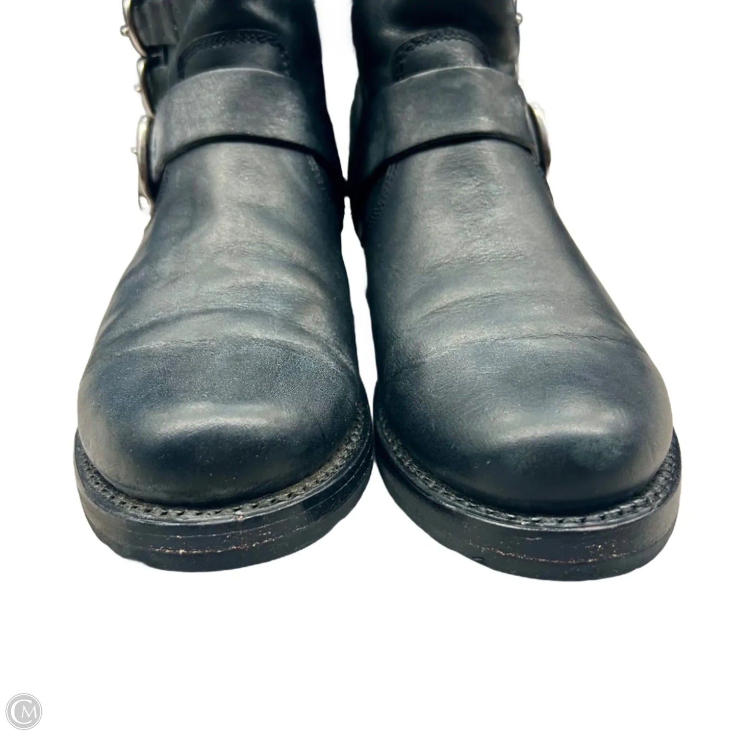 Boots Designer By Frye In Black, Size: 7