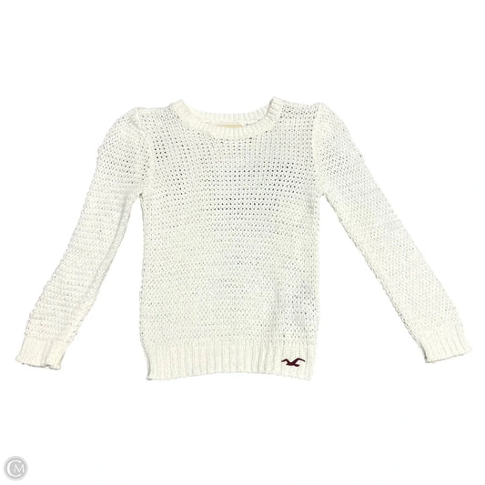 Sweater By Hollister In Cream, Size: S