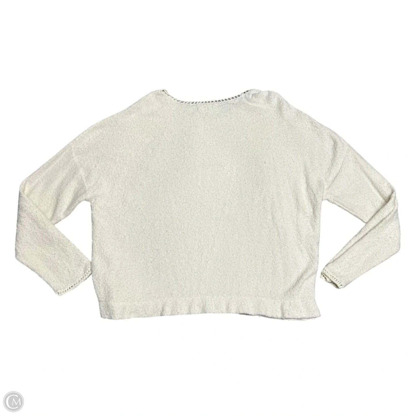 Sweater By Anthropologie In Cream, Size: S