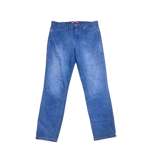Jeans Designer By Lilly Pulitzer In Blue Denim, Size: 12