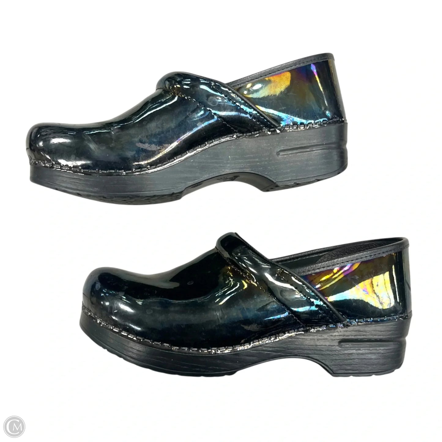 Shoes Heels Wedge By Dansko In Black, Size: 10.5