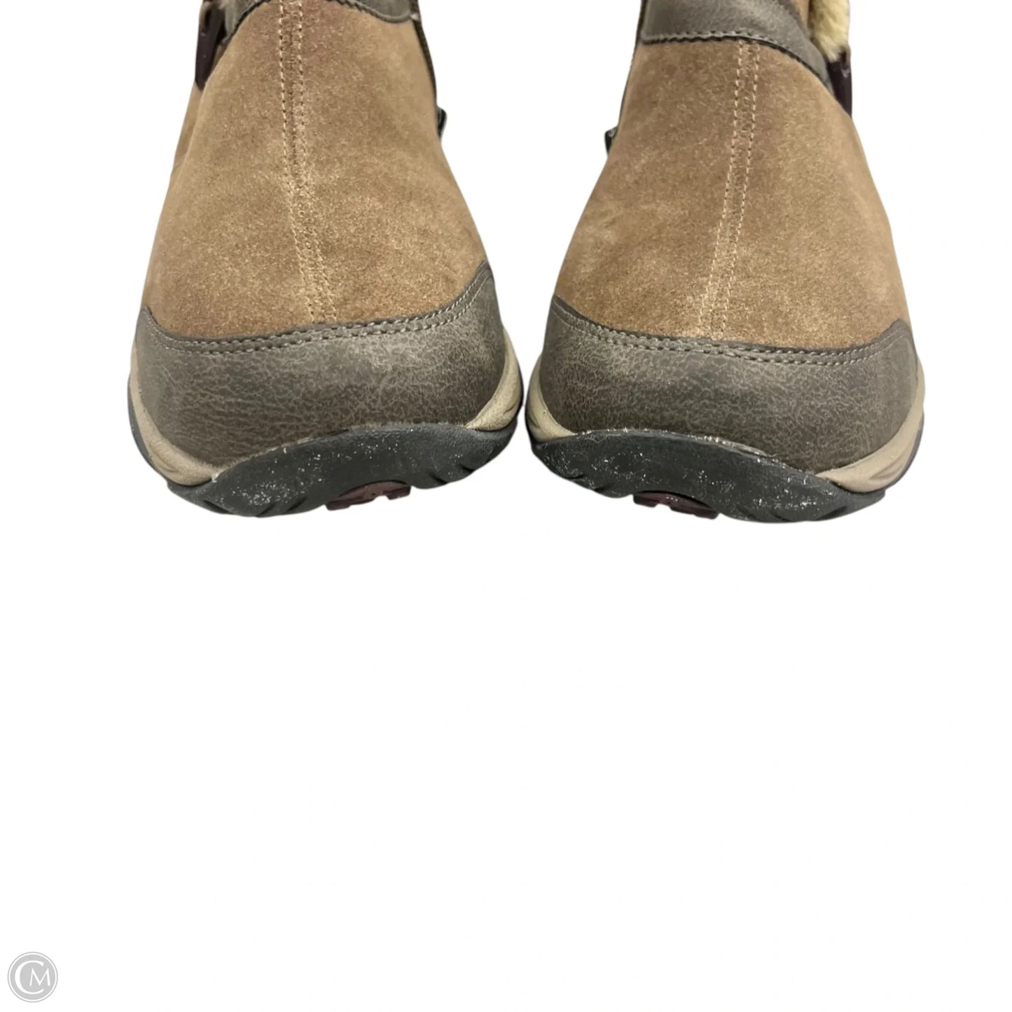 Boots Ankle Flats By Easy Spirit In Brown, Size: 8