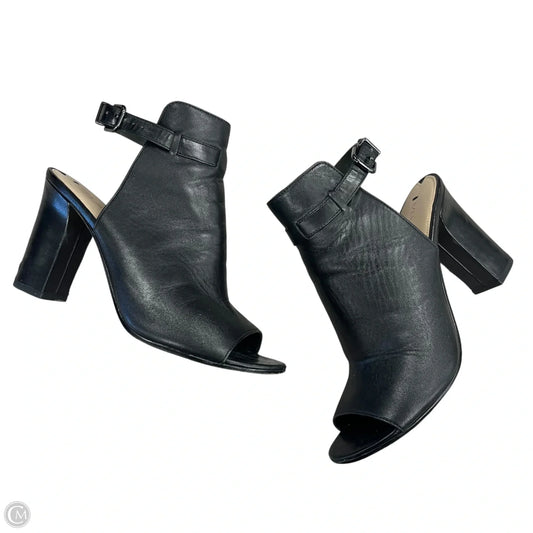 Sandals Heels Block By Via Spiga In Black, Size: 8.5