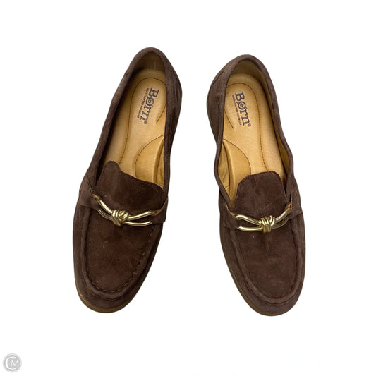 Shoes Flats By Born In Brown, Size: 8