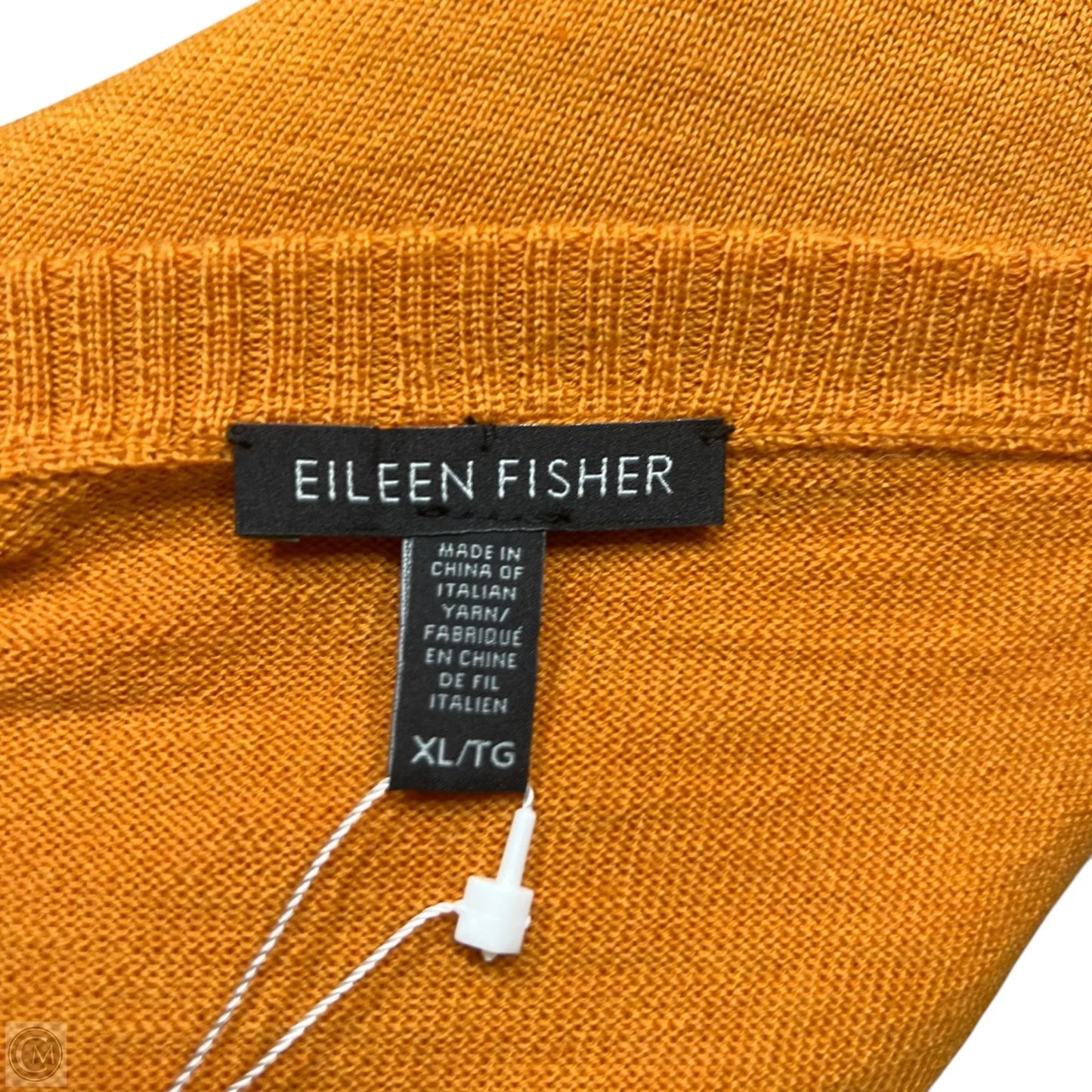 Sweater By Eileen Fisher In Orange, Size: Xl
