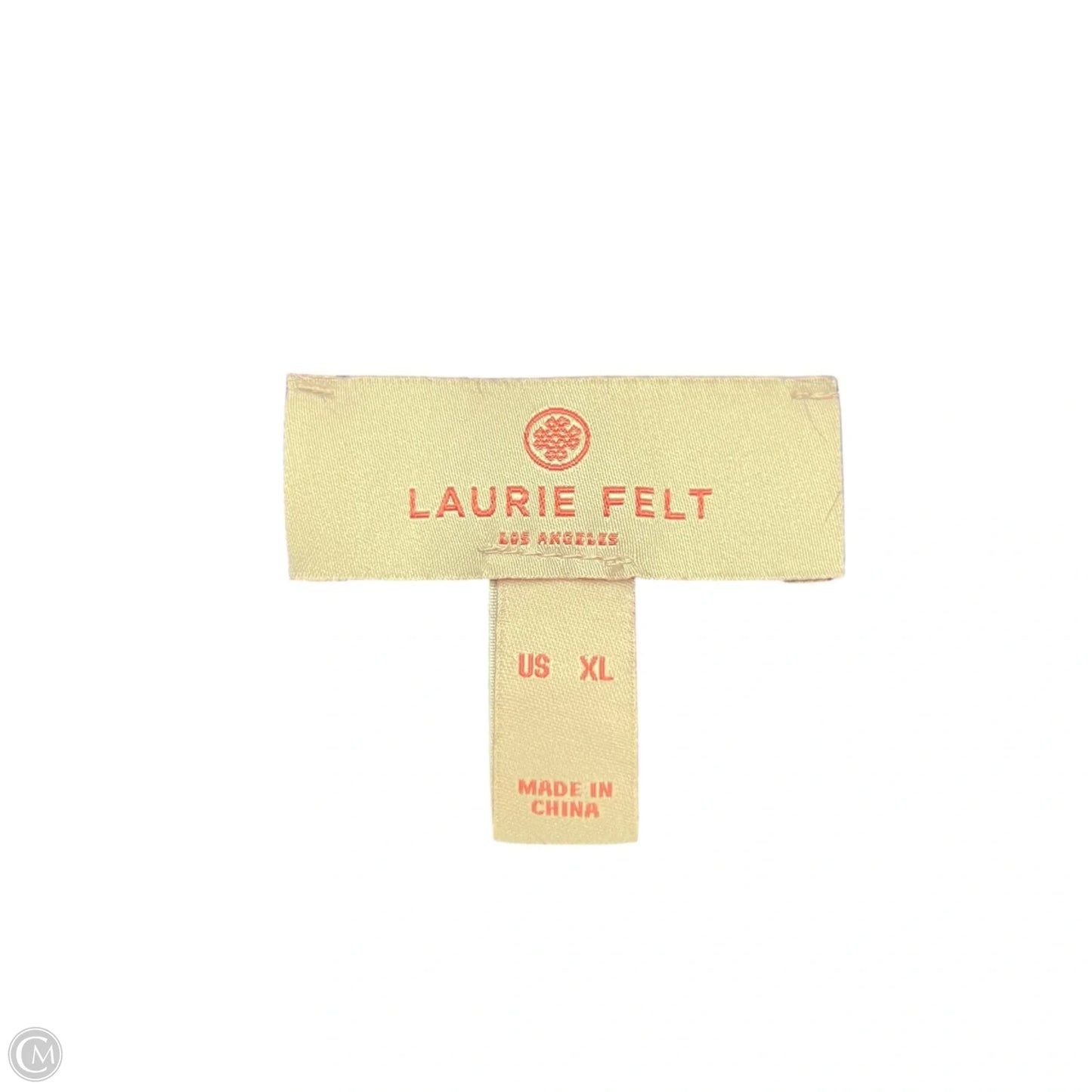 Sweater By Laurie Felt In Blue & Gold, Size: Xl