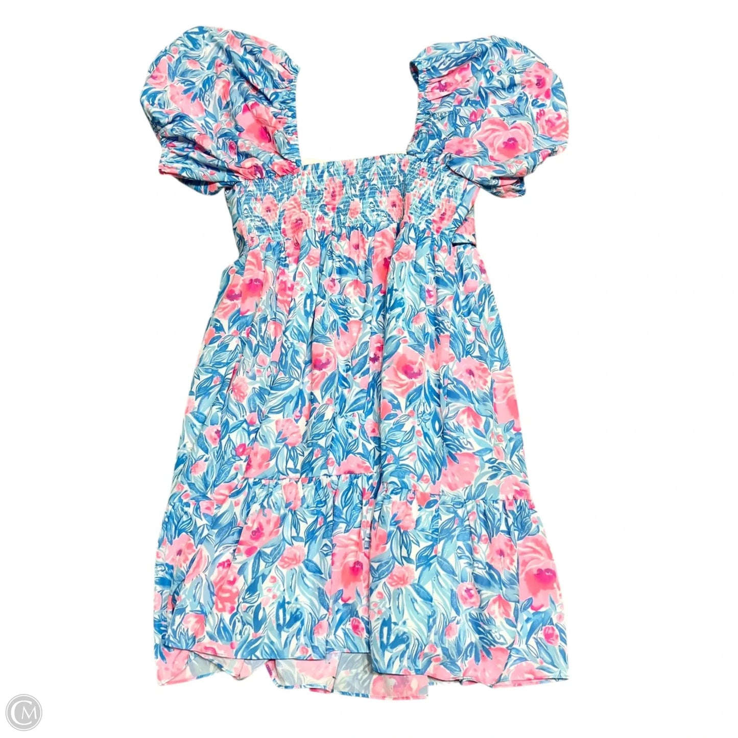 Dress Designer By Lilly Pulitzer In Blue & Pink, Size: S