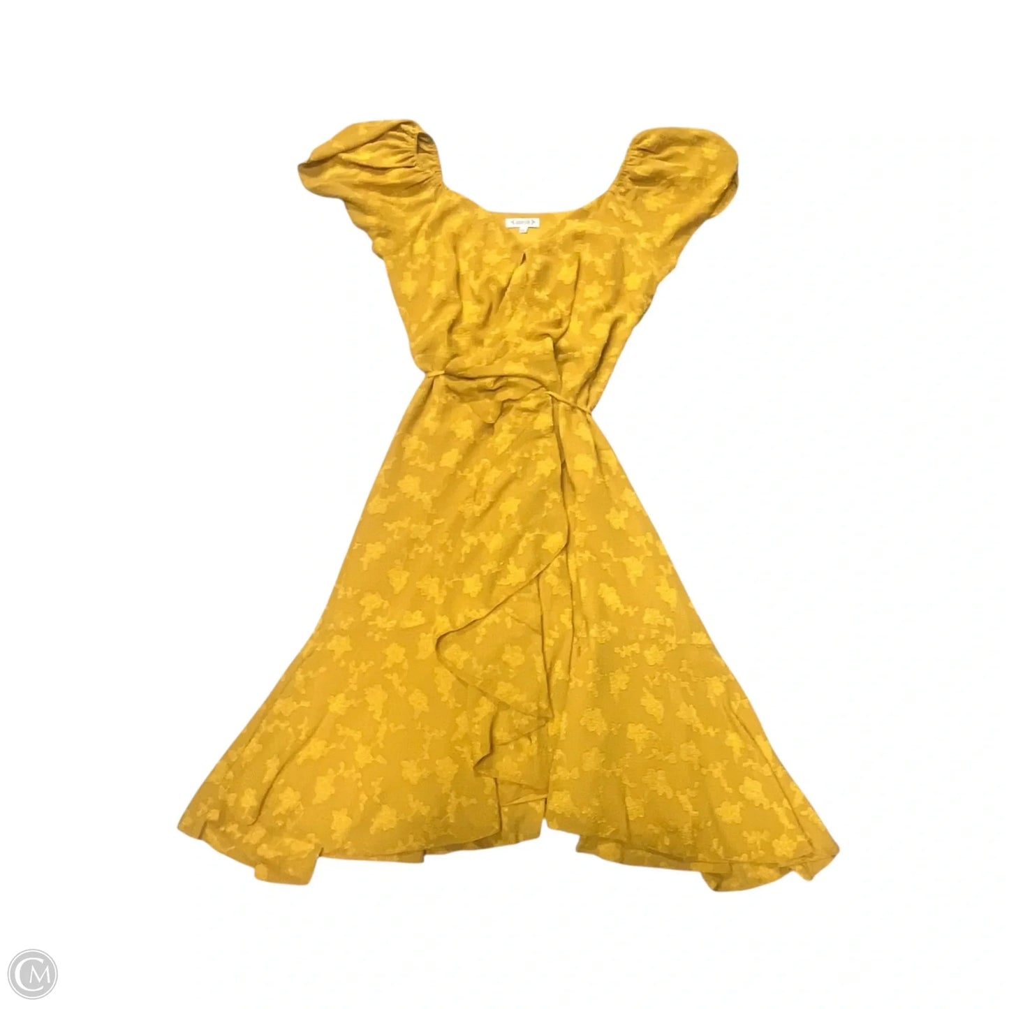 Dress Casual Midi By Nanette By Nanette Lepore In Yellow, Size: L