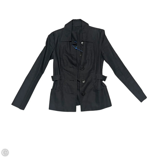 Jacket Luxury Designer By Burberry In Black, Size: S