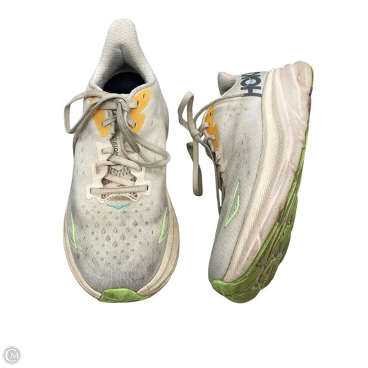 Shoes Athletic By Hoka In Tan, Size: 8