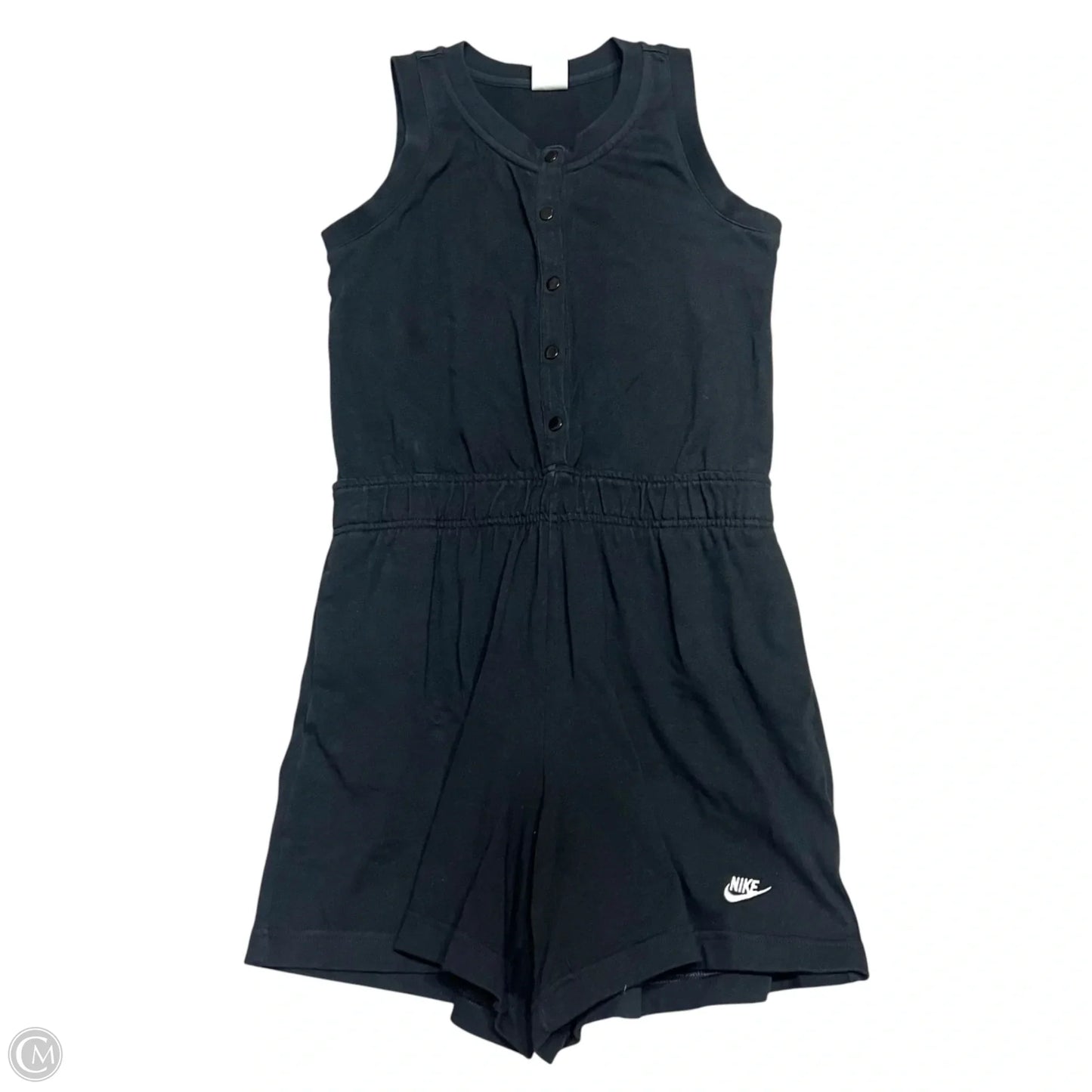 Romper By Nike Apparel In Black, Size: Xl