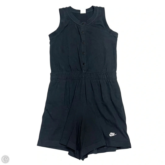 Romper By Nike Apparel In Black, Size: Xl