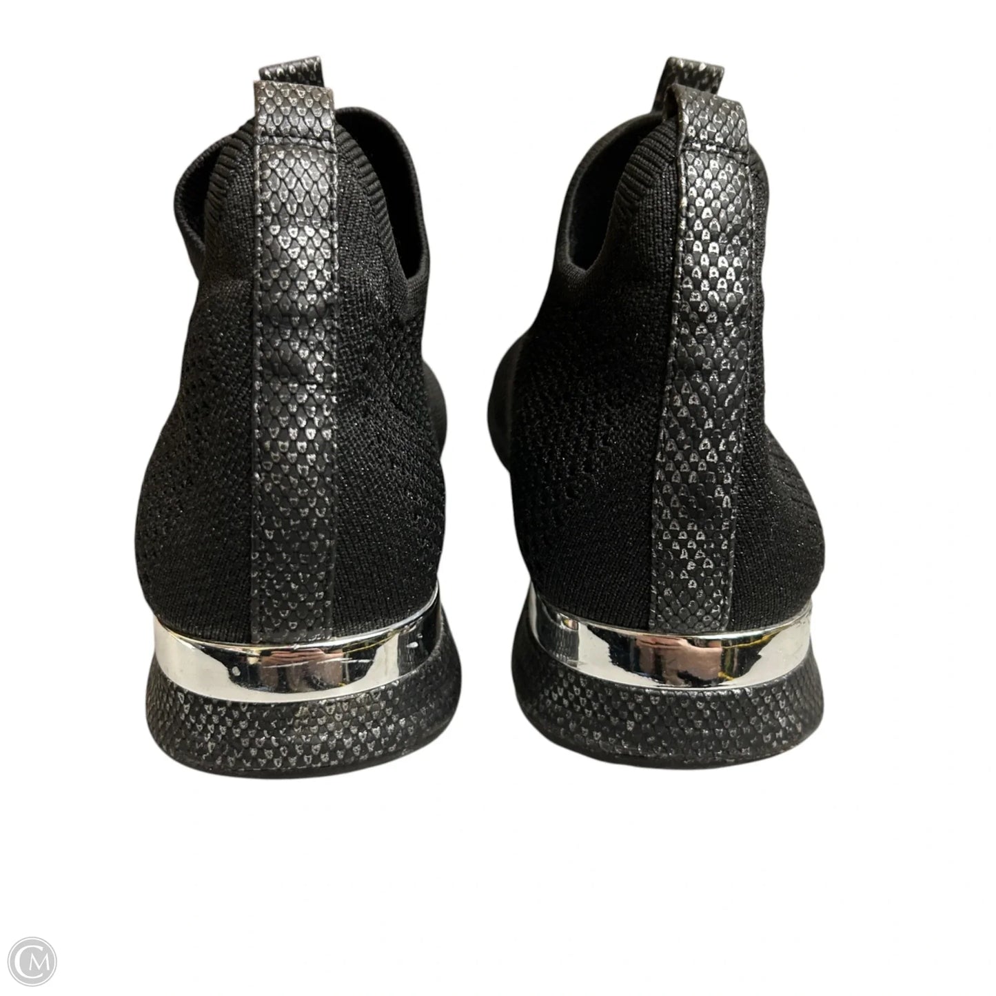 Shoes Athletic By J Slides In Black, Size: 8
