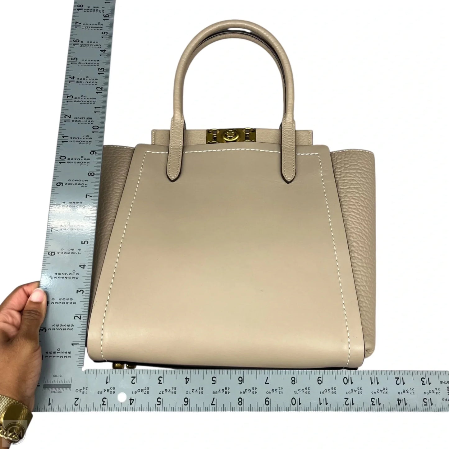 Handbag Designer By Coach, Size: Large