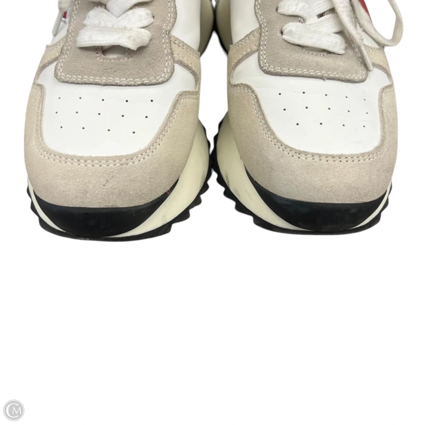 Shoes Athletic By Vintage Havana In Red & Tan, Size: 6.5