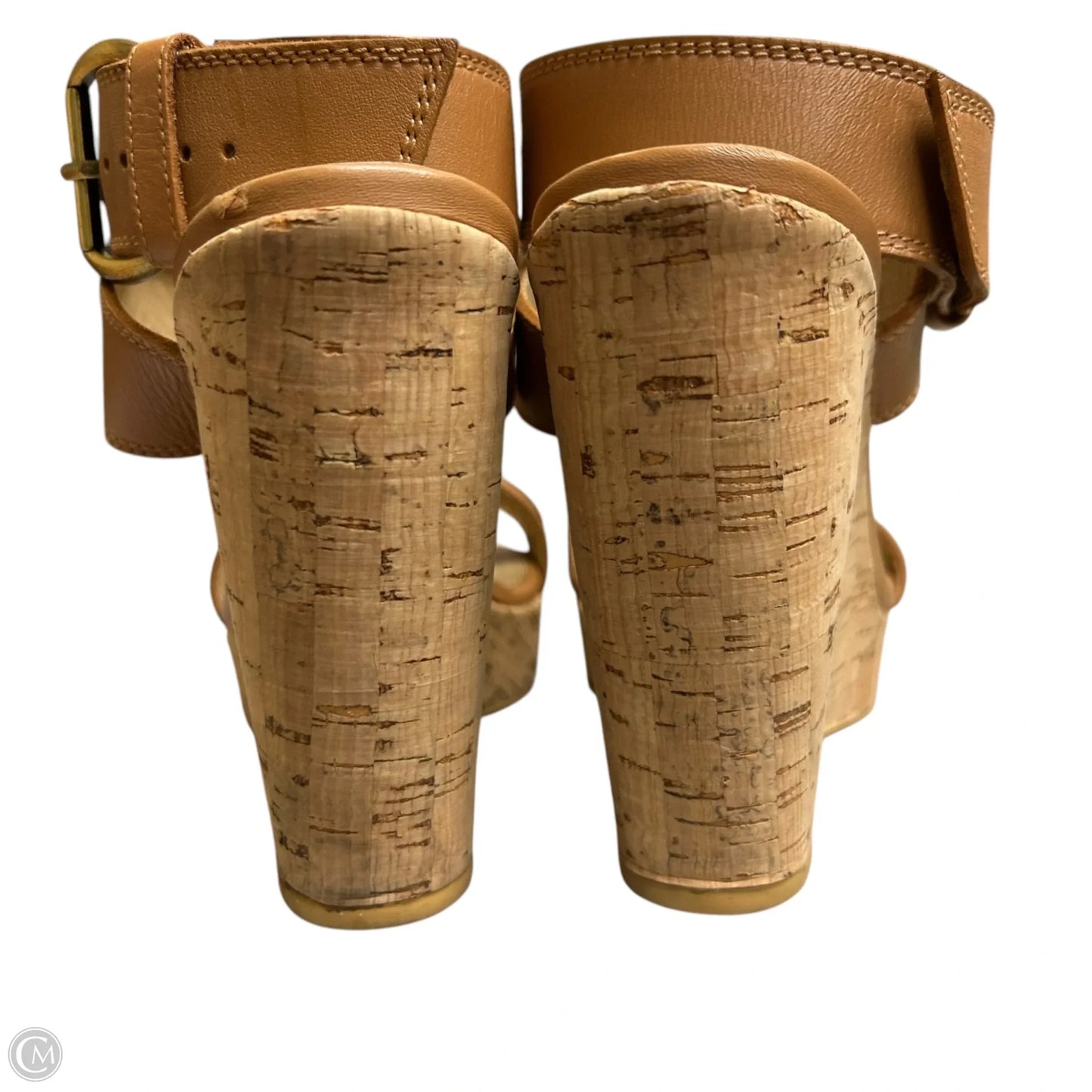 Sandals Designer By Stuart Weitzman In Brown, Size: 7