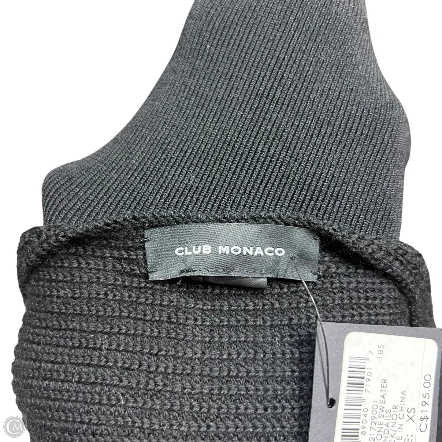 Sweater By Club Monaco In Black, Size: Xs