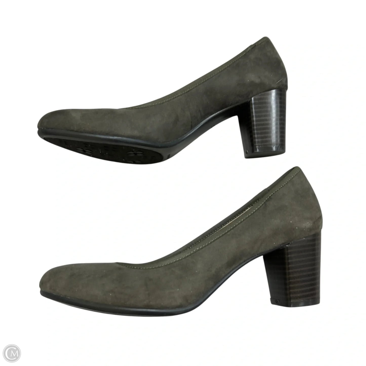 Shoes Heels Block By Naturalizer In Green, Size: 7