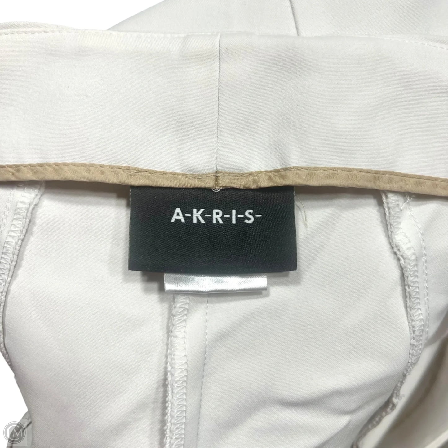 Pants Dress By Akris In Cream, Size: 6