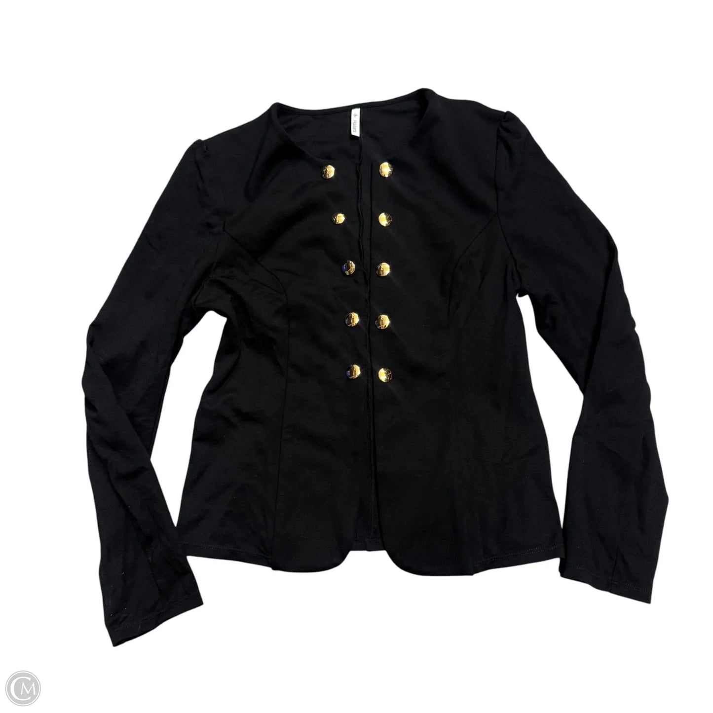 Blazer By Halara In Black & Gold, Size: M