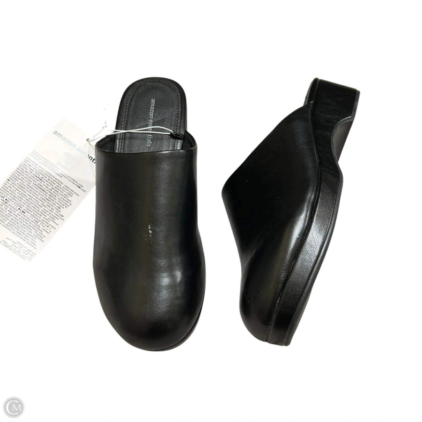 Shoes Heels Platform By Amazon Essentials In Black, Size: 8
