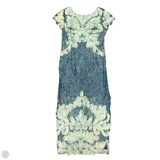 Dress Party Long By Js Collections In Blue & Green, Size: M