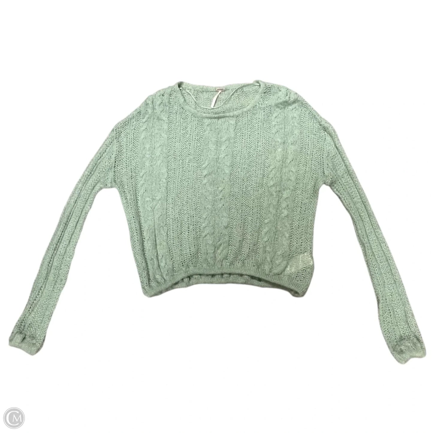Sweater By Free People In Green, Size: S