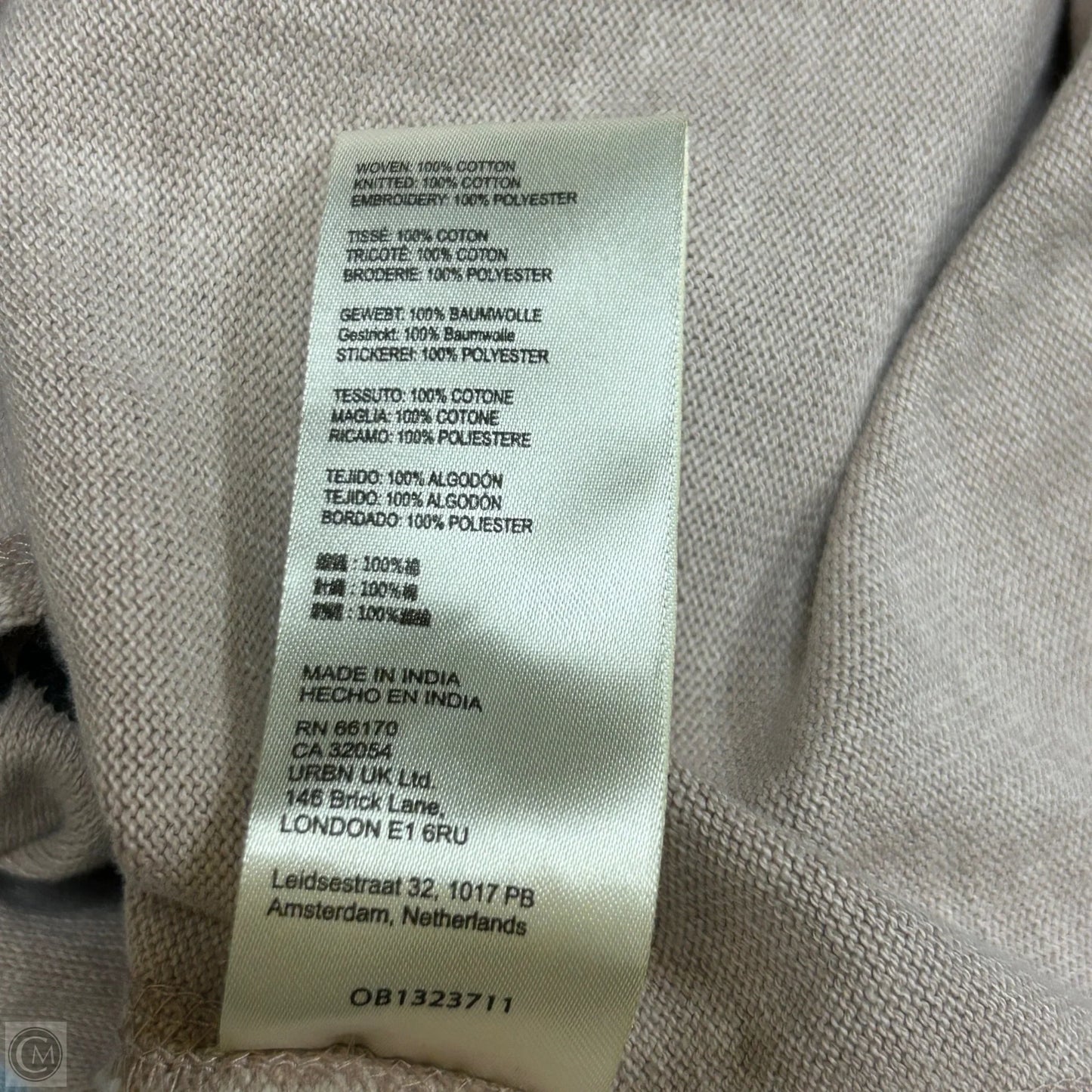 Top Short Sleeve By Free People In Tan, Size: S