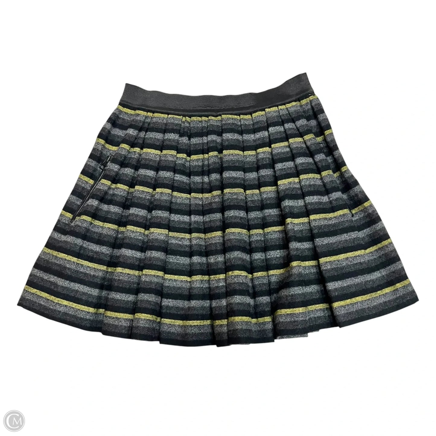 Skirt Luxury Designer By 3.1 Phillip Lim In Grey & Yellow, Size: 0