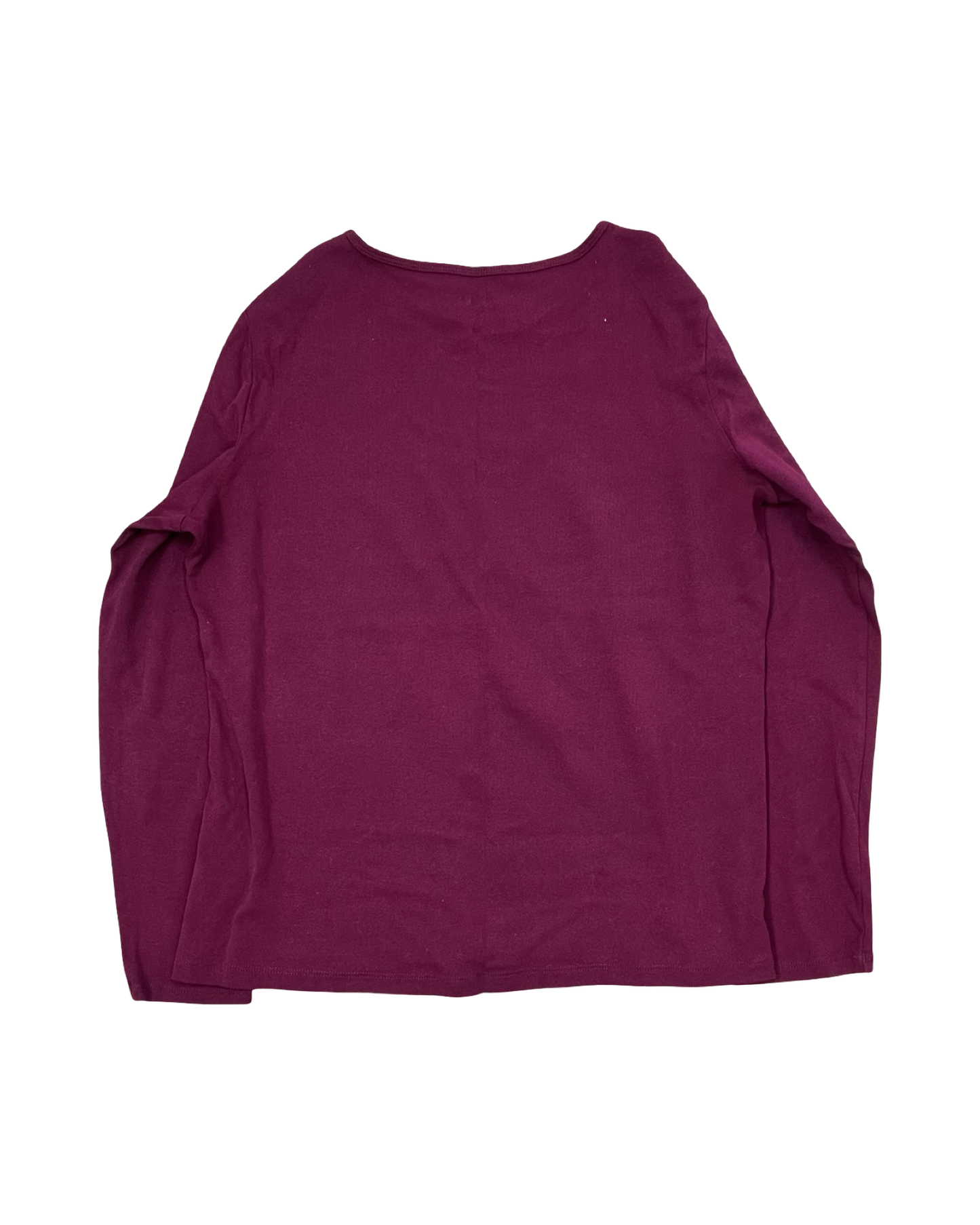 Top Ls Basic By Liz Claiborne In Red, Size:Xl