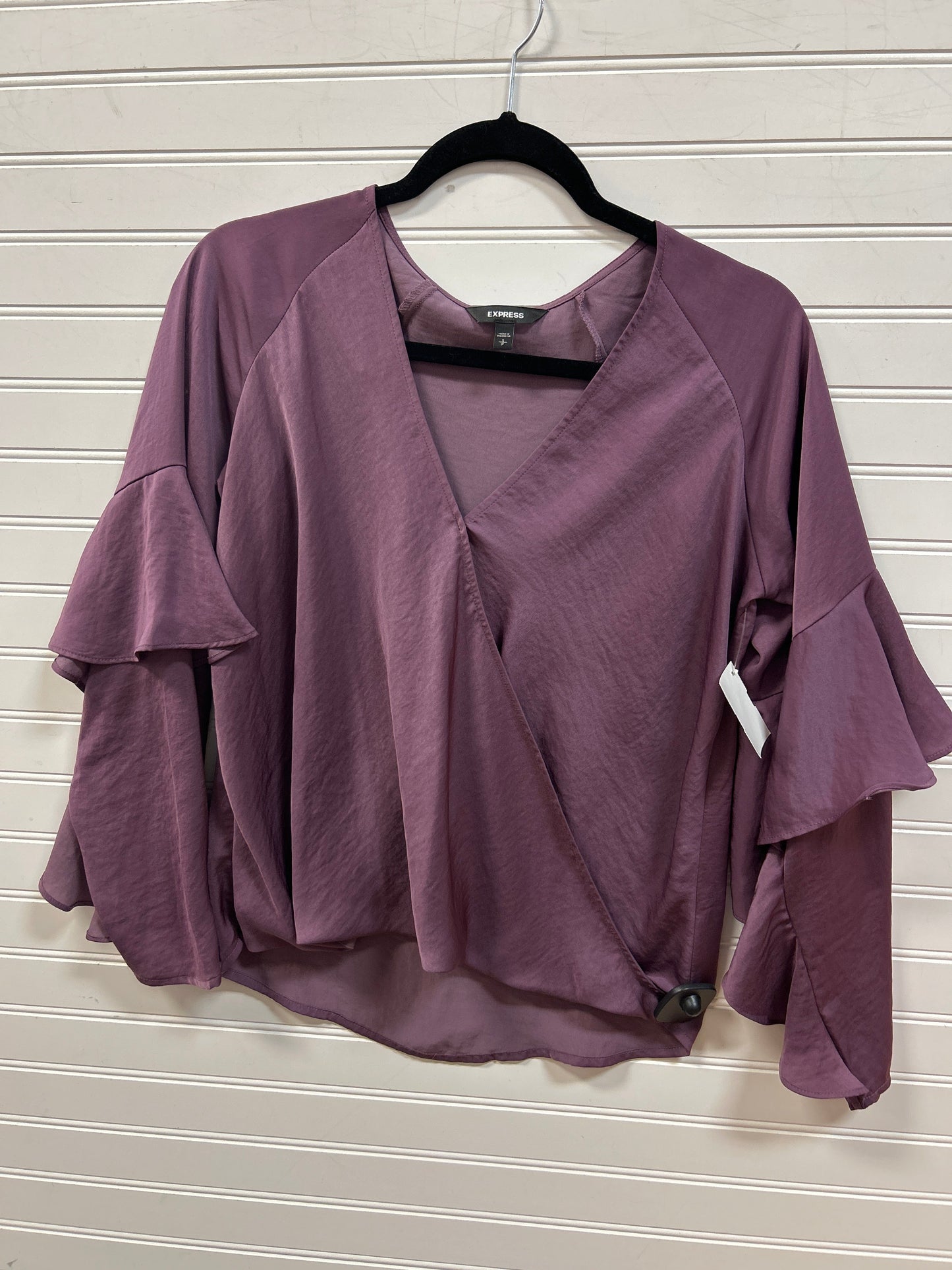 Top Ls By Express In Purple, Size:S