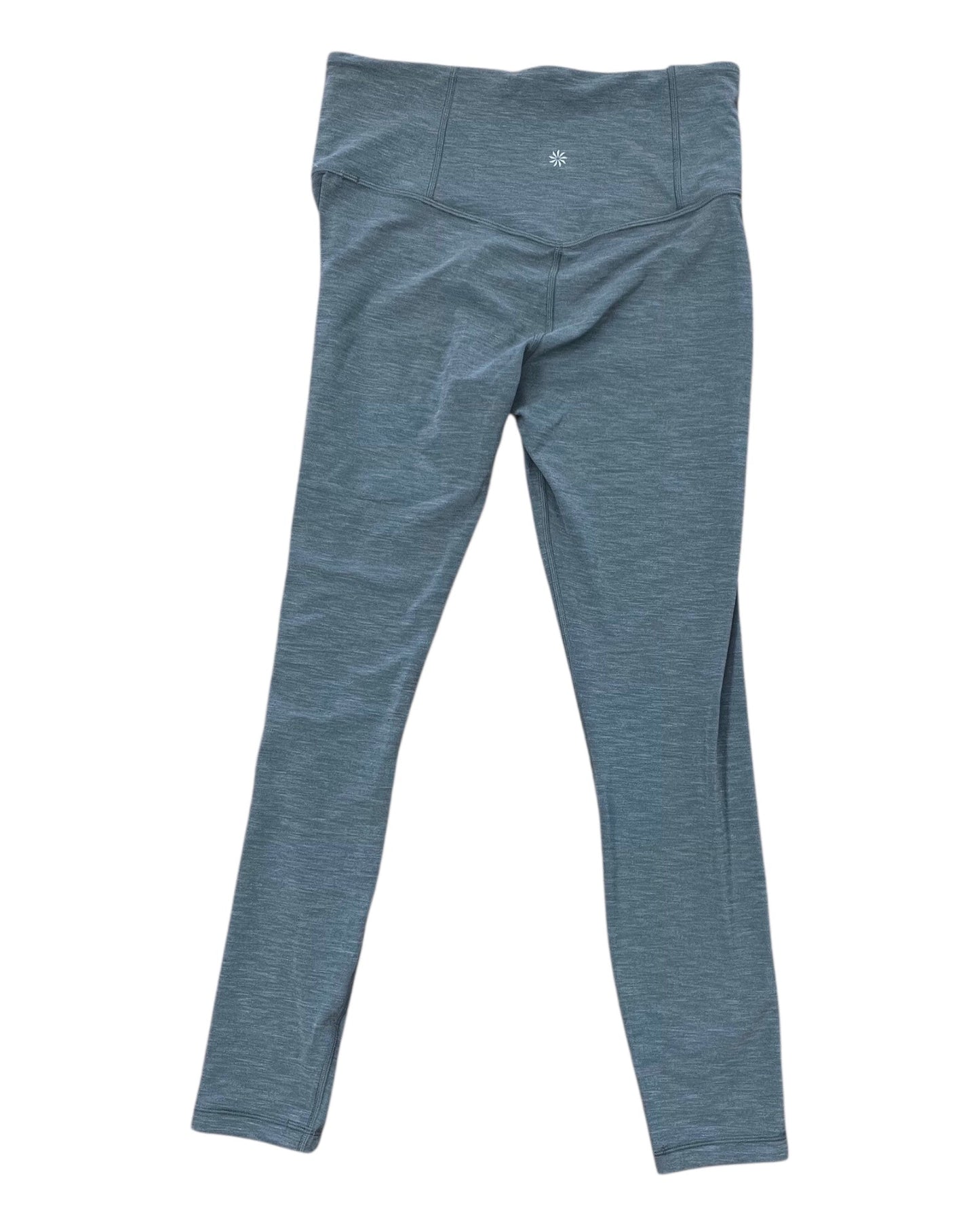 Athletic Leggings By Athleta In Green, Size:M
