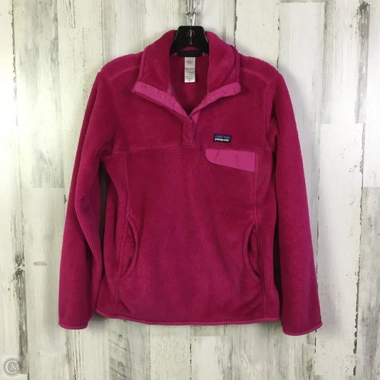 Sweatshirt Collar By Patagonia In Pink, Size: M
