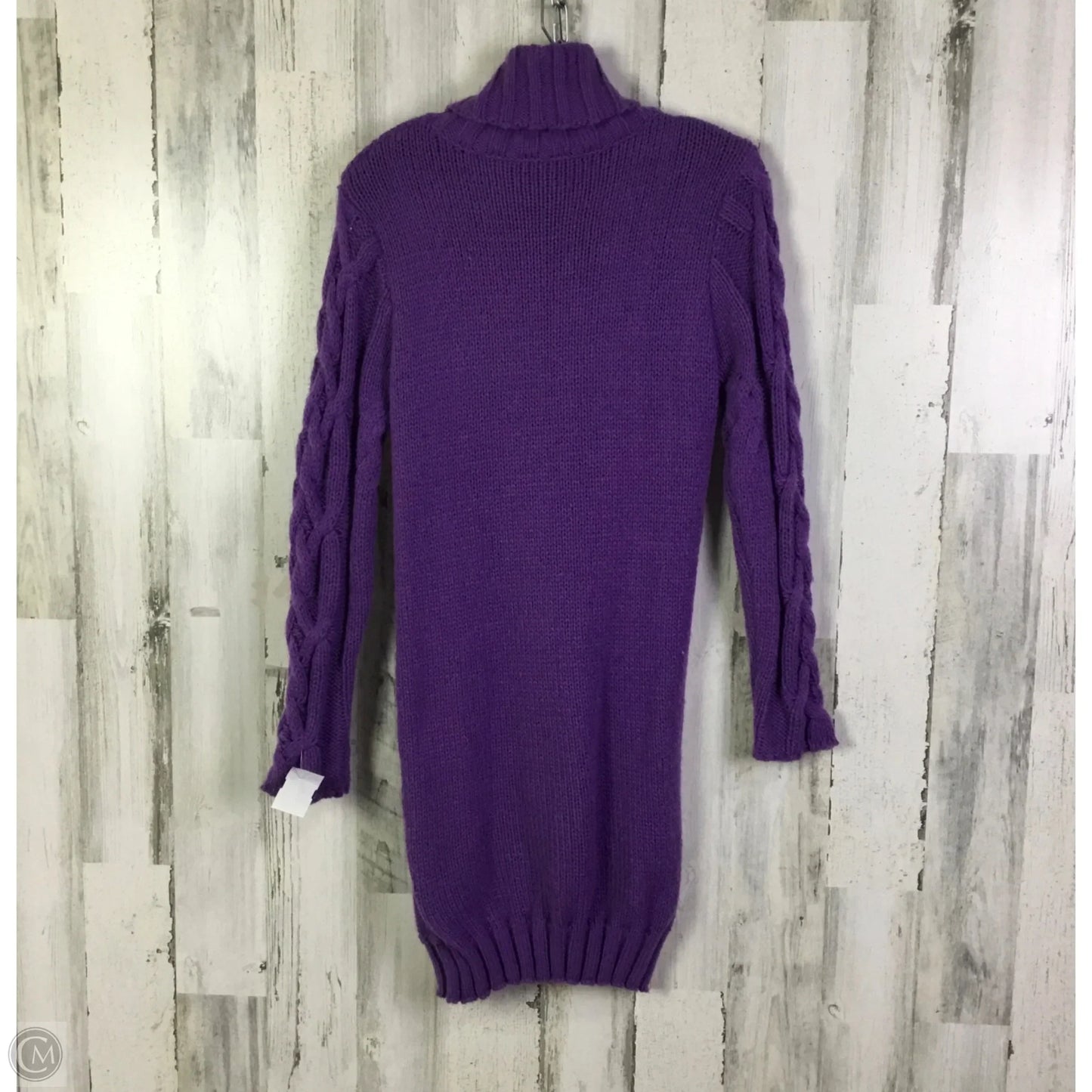 Dress Sweater By Shein In Purple, Size: S