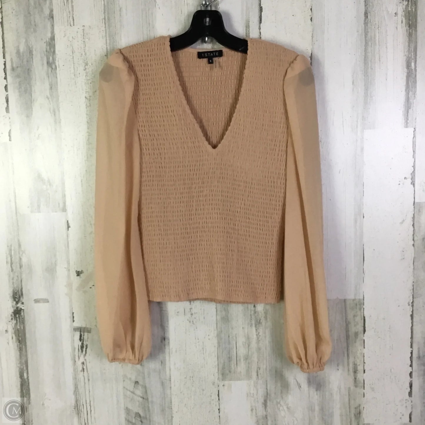 Top Long Sleeve By 1.state In Pink, Size: S