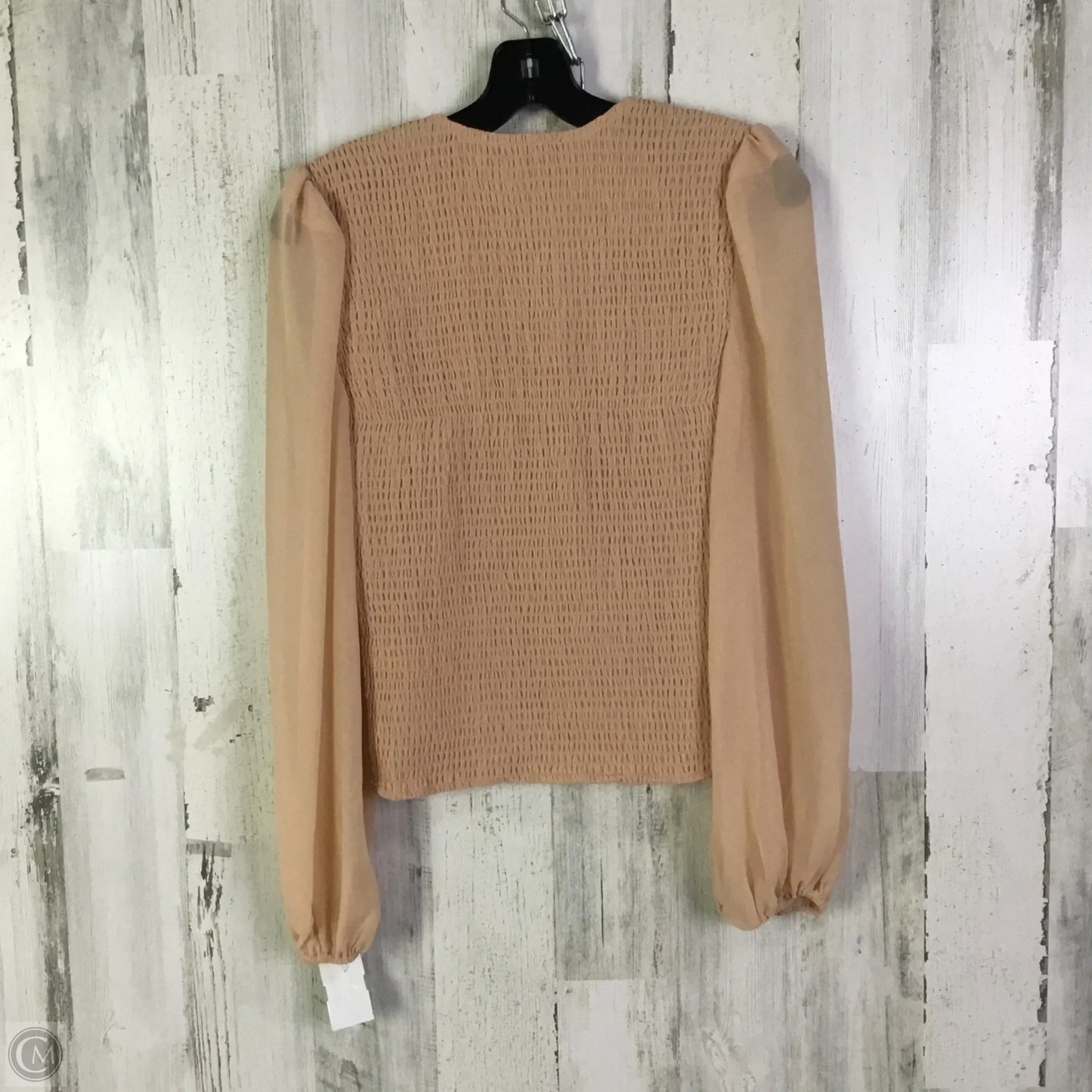 Top Long Sleeve By 1.state In Pink, Size: S