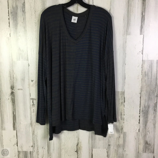 Tunic Long Sleeve By Cabi In Grey, Size: Xl