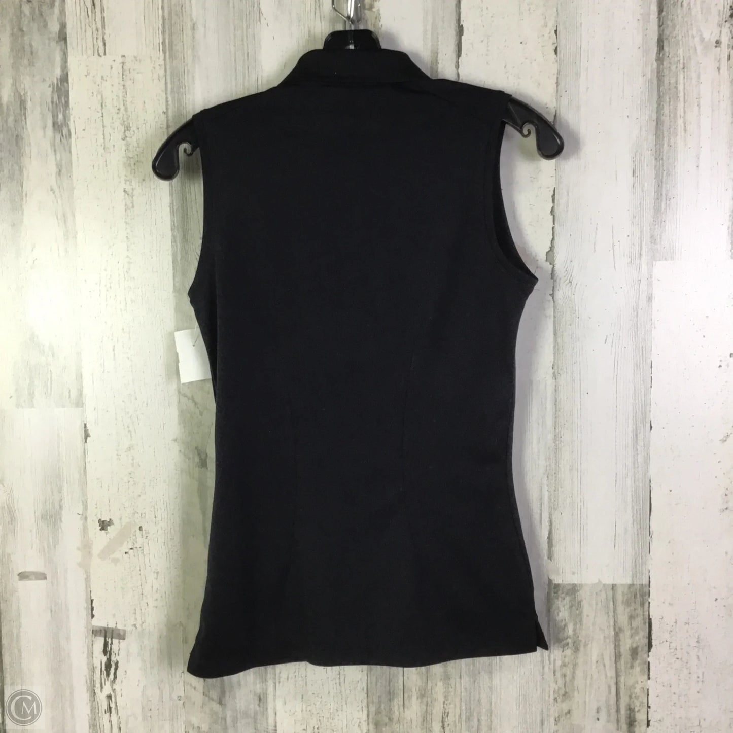 Athletic Tank Top By Nike Apparel In Black, Size: Xs